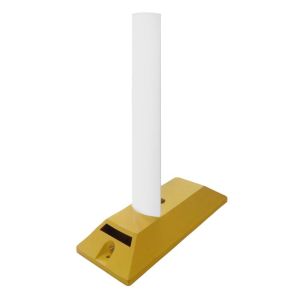 Делиниатор ДДР 610 + столбик сигнальный без пленки (белый)